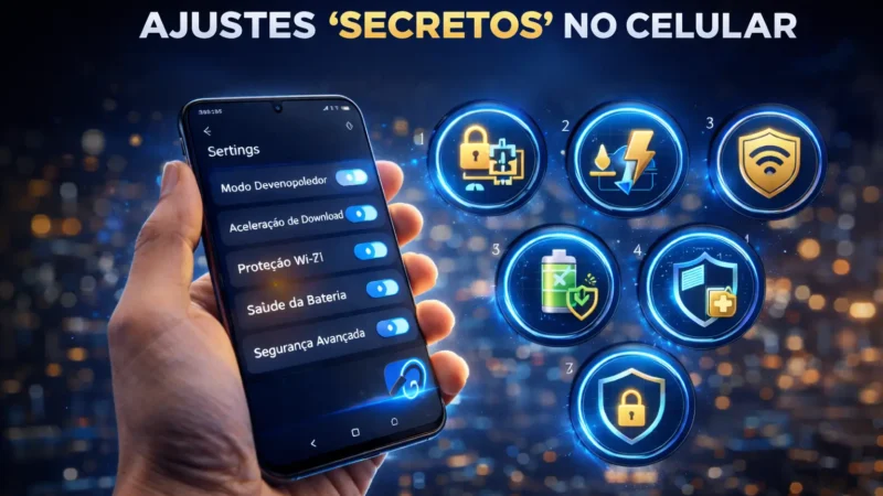 5 ajustes ‘secretos’ no celular que especialistas dizem para ativar hoje mesmo