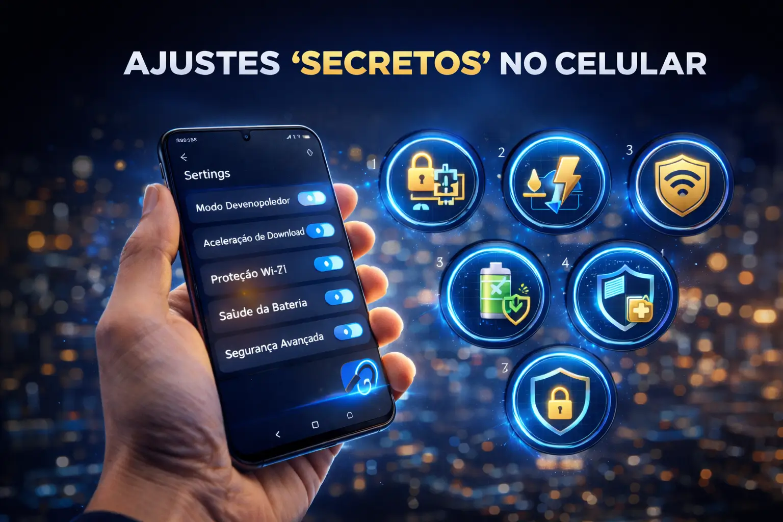 5 ajustes ‘secretos’ no celular que especialistas dizem para ativar hoje mesmo