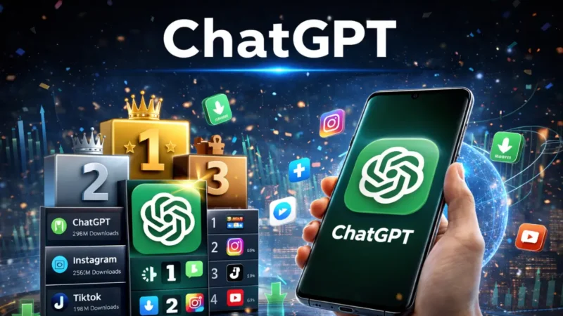 ChatGPT está entre os aplicativos mais baixados mundialmente
