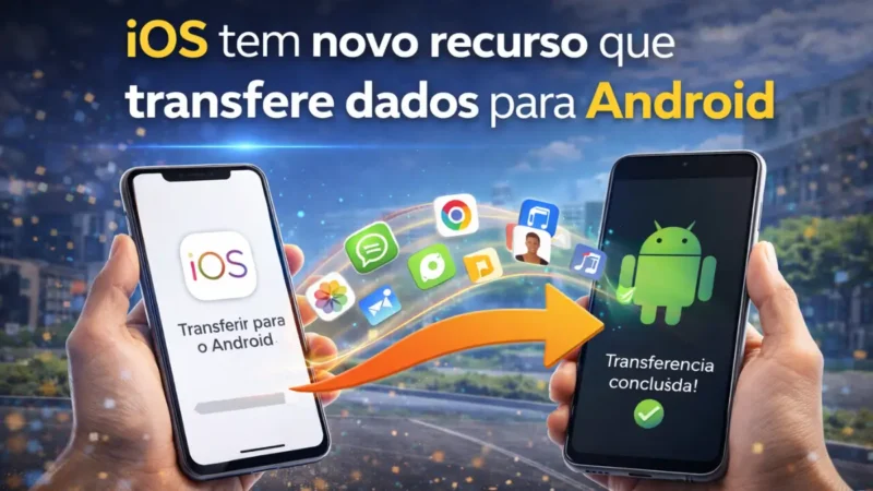 Atualização de iOS tem novo recurso que transfere dados para Android